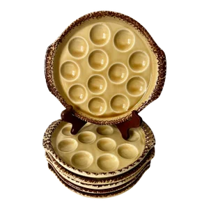 Vintage French Escargot Serveware - Set of 6