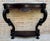 Wood French Regency Console Table in Carved Walnut For Sale - Image 7 of 7