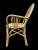 Vintage Armchairs in Rattan, 1970s, Set of 3 For Sale - Image 9 of 10