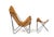 1980s After Jorge Ferrari-Hardoy, Butterfly Chair and Ottoman For Sale - Image 4 of 6
