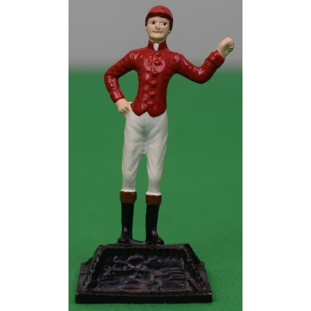 Traditional Set X 6 "21" Club Jockey Placecard Holders For Sale - Image 3 of 8