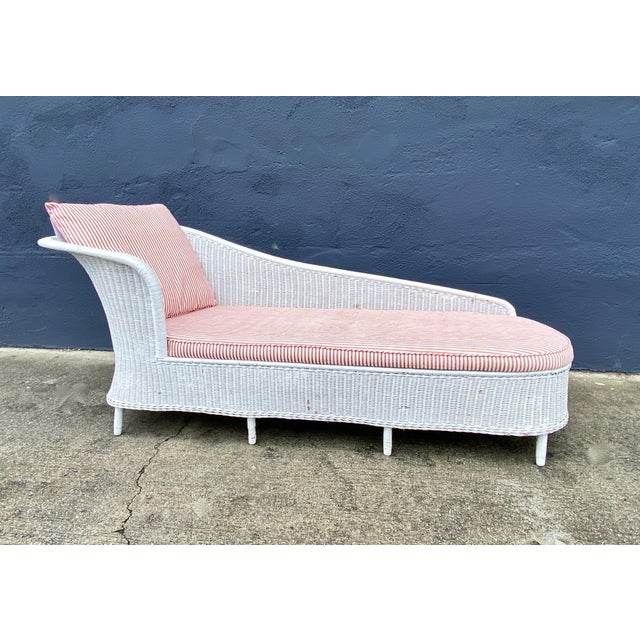 Antique Wicker Chaise Longue or Daybed Chairish