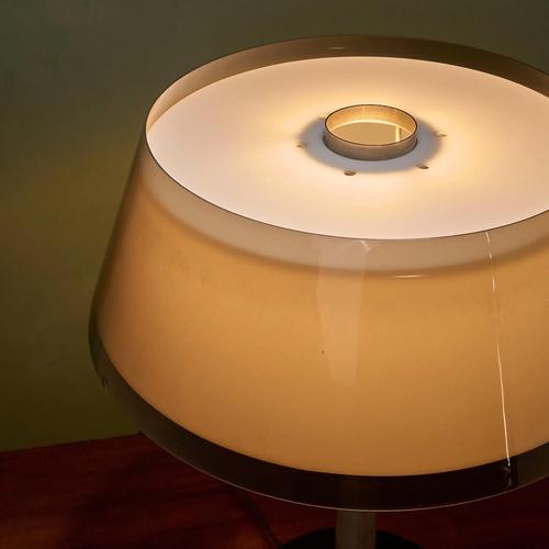Tuomas Desk Lamp with Brown Shade by Yki Nummi, Finland, 1950s For Sale - Image 6 of 10