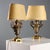 Silver and Bronze Lamps, Set of 2 For Sale - Image 6 of 6