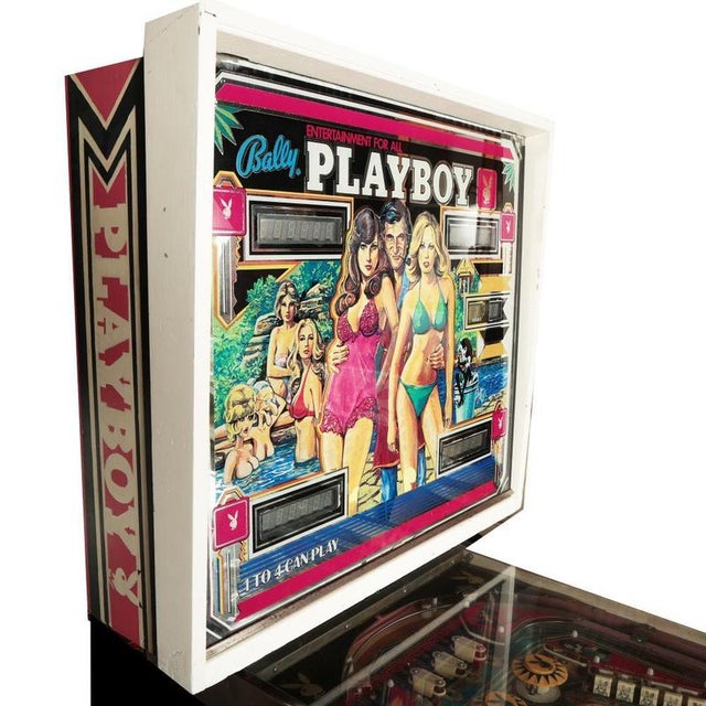 The iconic Bally Playboy Pinball Machine, manufactured in 1978. This is an essential solid-state arcade classic and a...