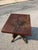 Victorian Antique Victorian Barn House Carved Wood Table For Sale - Image 3 of 9