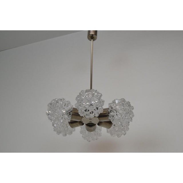 1970s Chandeliers attributed to Kamenicky Senov, 1970s For Sale - Image 5 of 15