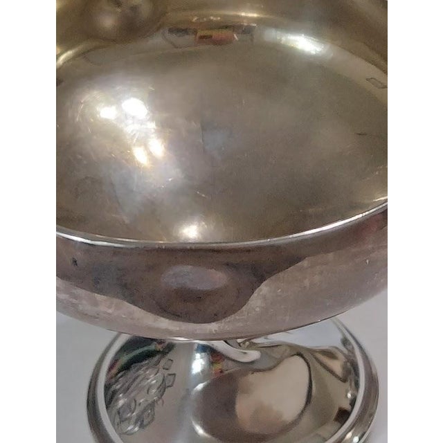 Antique Schmitz Moore & Co Sterling Silver Gilt Sherbet Cups - Set of Six For Sale In Seattle - Image 6 of 11