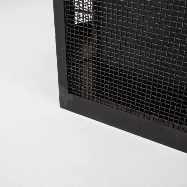 Industrial Polygonal Metal Planter Prototype from Poland For Sale - Image 9 of 9