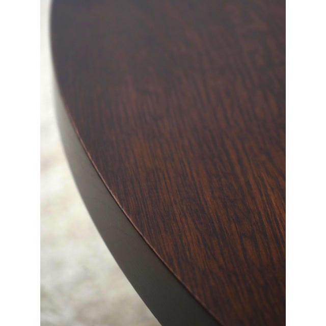 Brown Stickley Round Mission Oak Cocktail Table For Sale - Image 8 of 14