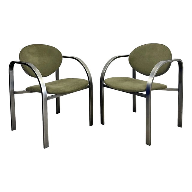 Design Institute of America Postmodern Side Chair- A Pair For Sale