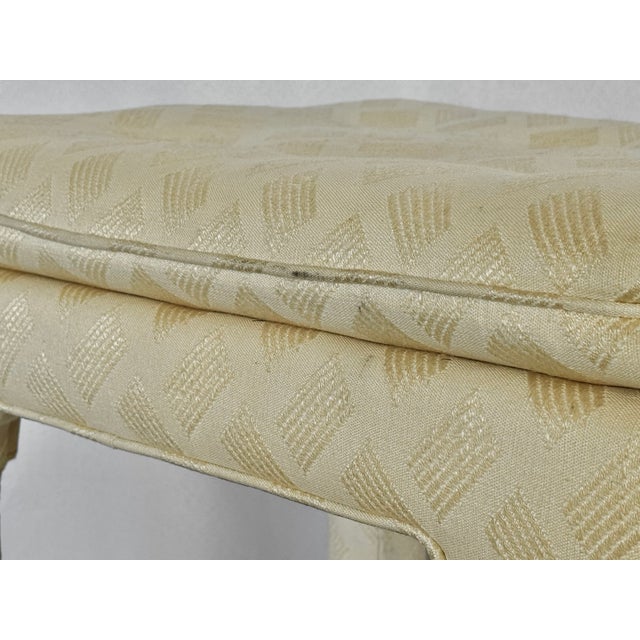 1970’s Billy Baldwin Style Upholstered Footstool For Sale - Image 13 of 13