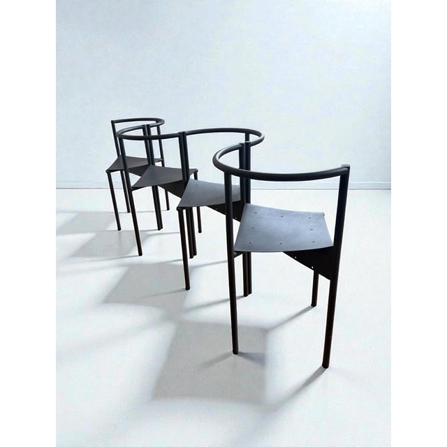 Wendy Wright Chairs by Philippe Starck for Disform, 1986, Set of 4 For Sale - Image 6 of 12