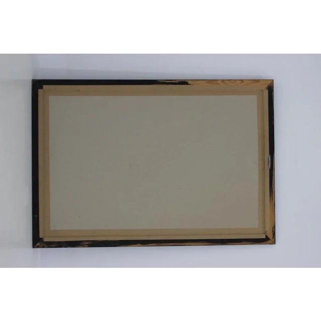 Glass Poster, Czechoslovakia, 1940s For Sale - Image 7 of 9