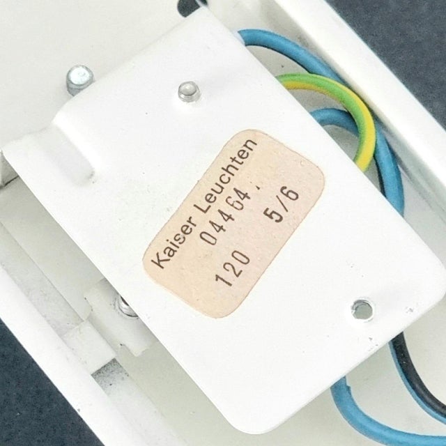 1960s Mid-Century Modern Murano Ice Glass Wall Lights/Sconces From Kaiser Leuchten - Set of 3 For Sale - Image 11 of 11