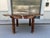 Extendable Oval Table in Zebrano Wood and Briar, 1930s For Sale - Image 10 of 13