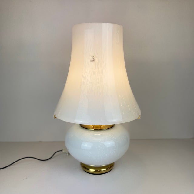 Vintage Murano Table Lamp by F. Fabbian, 1970 For Sale - Image 4 of 18