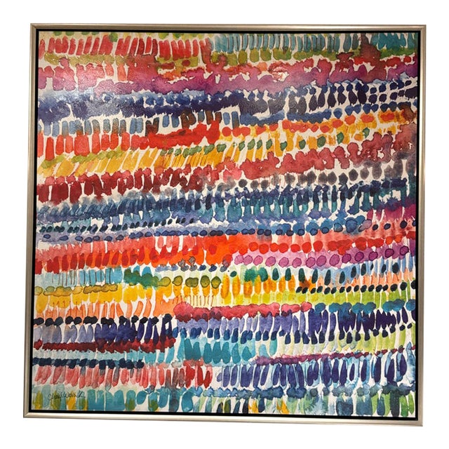 Cheryl Warrick - Colorful Patterns Giclee For Sale