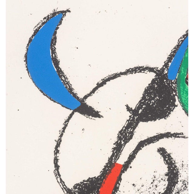 Joan Miró Joan Miro "Lithograph Xi" Lithograph, 1975 For Sale - Image 4 of 10