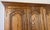 Large Vintage French Style Carved 5-Door Wardrobe For Sale - Image 4 of 12