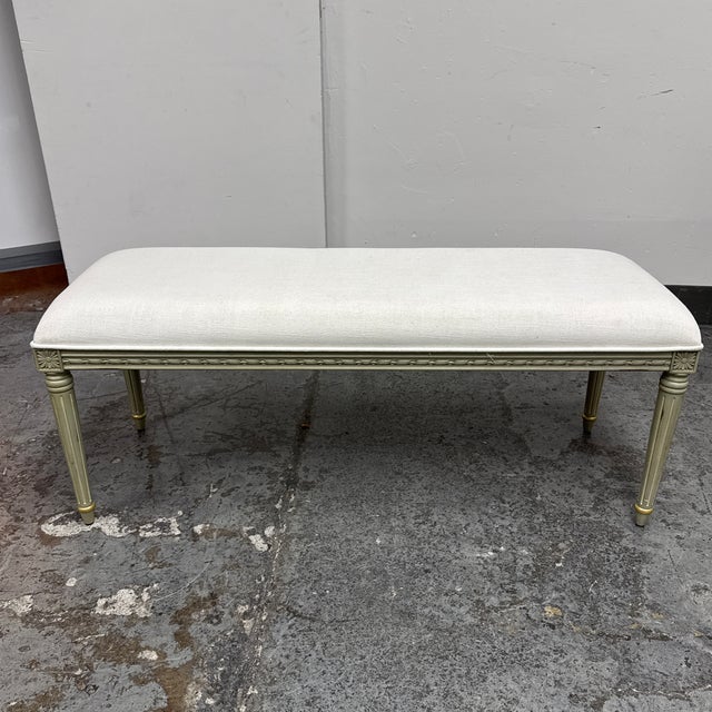 Design Plus Gallery presents the Etienne Bench from Frontgate. Inspired by classic French design, this upholstered bench...