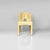 Plastic Italian Space Age Cream Chairs by Joe Colombo for Kartell, 1970s, Set of 2 For Sale - Image 7 of 18