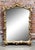 18th C Style Regency White Gold Giltwood Designer Twig Mirror.