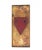 Traditional Mid 20th Century Reclaimed Red Lucite Down Indicator Brass Elevator Plate For Sale - Image 3 of 3