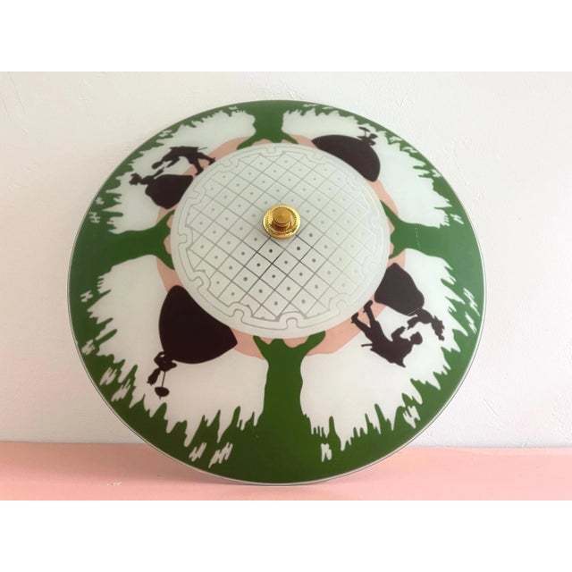 Figurative Flush Light, C1940 For Sale - Image 11 of 18