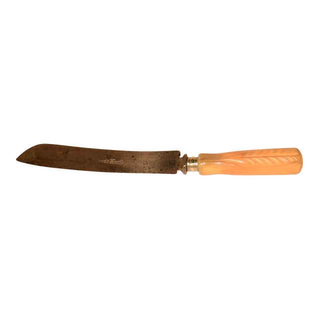 19th Century English Bread Knife For Sale