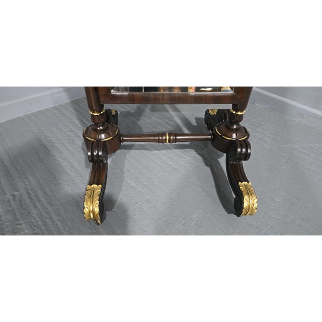 Regency Mahogany Cheval Mirror, 1810 For Sale - Image 9 of 10