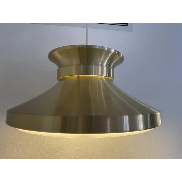 Mid-Century Modern Swedish Pendant Lamp by Carl Thore for Granhaga Metallindustri, 1960s For Sale - Image 4 of 18