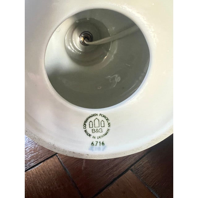 Bedside Lamp from Bing & Grøndahl Copenhagen, 1960 For Sale - Image 6 of 9