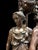 French A Palatial French Patinated Bronze Sculpture of the Three Graces For Sale - Image 3 of 11