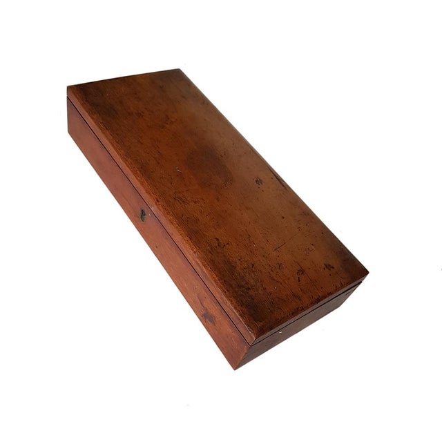 Wood Watercolour Box from George Rowney & Co., 19th Century For Sale - Image 7 of 14