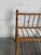 Wood Oak Shoe Rack With Metal Spindles Danish Mid-Century Modern 1970s For Sale - Image 7 of 9