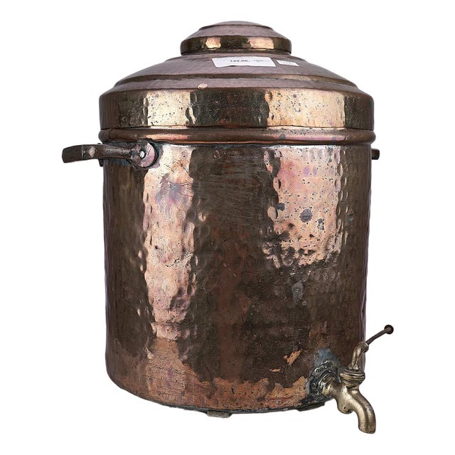Ancient Copper Drinks Holder For Sale