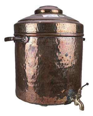 Ancient Copper Drinks Holder