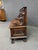 Rj Horner Style American Carved Quarter Sawn Oak Hall Bench With Lift Seat Storage For Sale In Philadelphia - Image 6 of 12