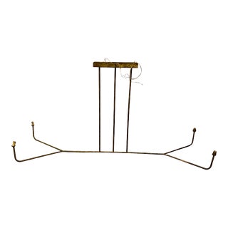 Vintage Industrial Light Fixture For Sale