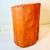 Late 20th Century Vintage Americana Folk Art Boho Chic Wood Stump Jack-O-Lantern Low Stool - Halloween For Sale - Image 5 of 11