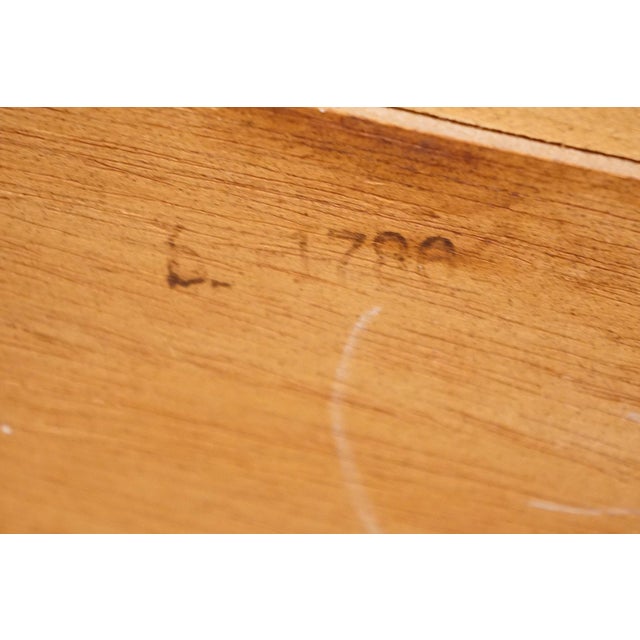 Cresent Furniture Solid Cherry Traditional Style 22" Three Drawer Nightstand For Sale - Image 12 of 12