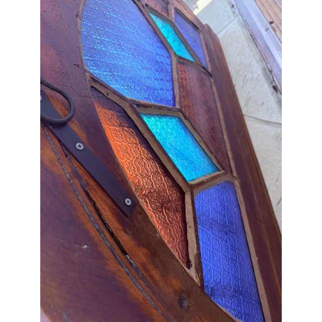 Early 21st Century Large, Historical Architectural Stained Glass Window For Sale - Image 5 of 11