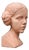 Fritz Wolber, Bust of a Woman, 1920s-1940s, Clay For Sale
