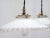 Mid-Century French Opaline Glass Pendant Lamps, 1950s, Set of 2 For Sale - Image 4 of 8
