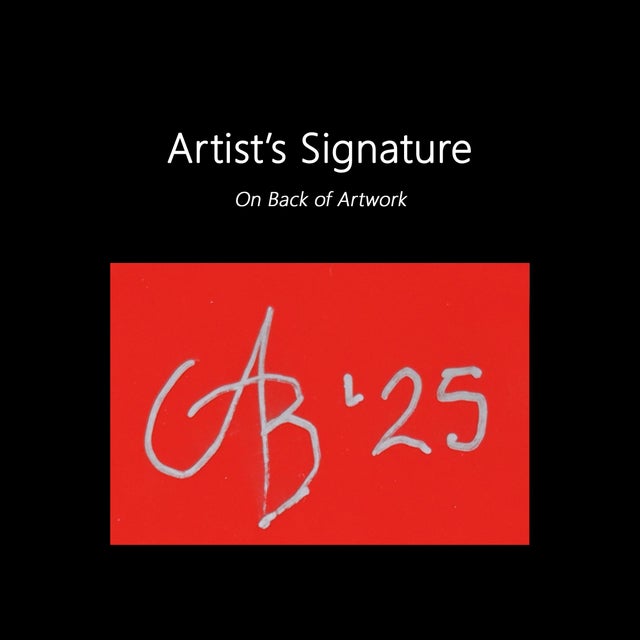 Bouquet of Red Roses - Abstract Contemporary Metal Sculpture for Table or Desk Original Artwork by Granville Beals For Sale In Los Angeles - Image 6 of 6