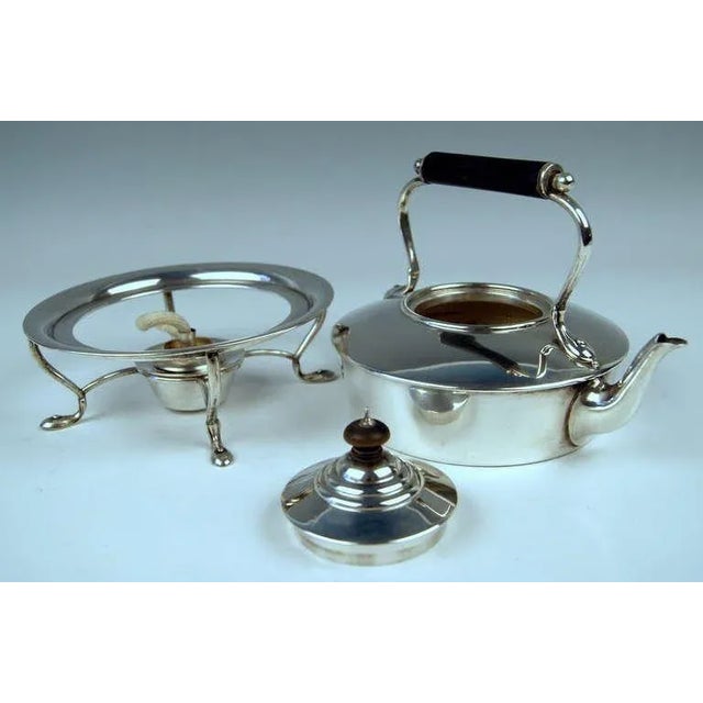 Art Nouveau Sterling Silver Tea Pot from Barnard UK, London, 1895 For Sale - Image 4 of 7