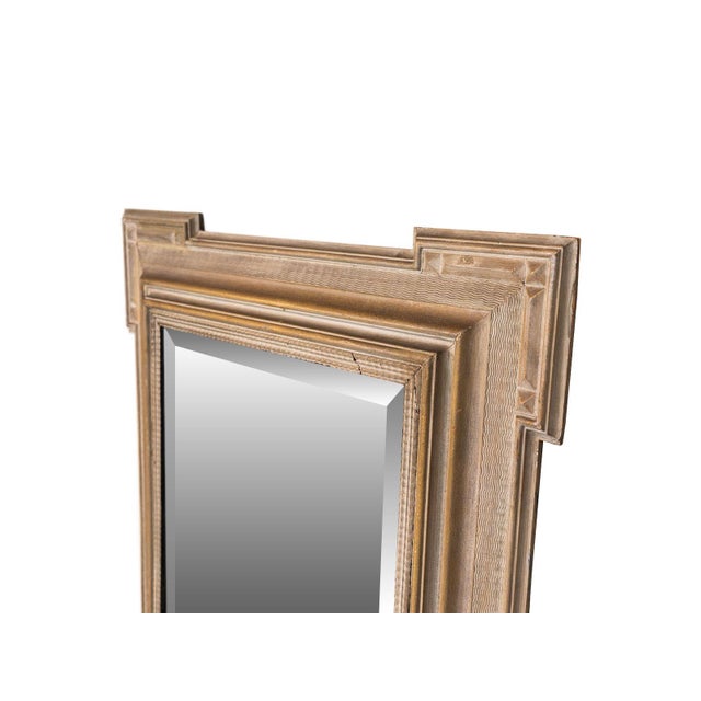 Baroque Antique Dutch Ripple Mirror For Sale - Image 3 of 4