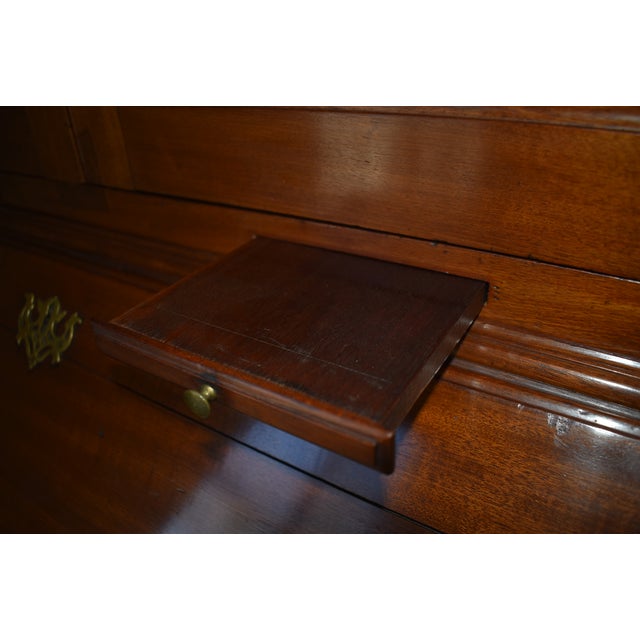 Antique Chippendale Type Mahogany Secretary Desk, 18th Century For Sale - Image 11 of 16
