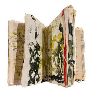 Purvis Young Art Book With 57 Paintings Included, Signed